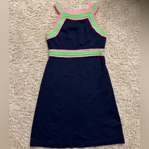 Lilly Pulitzer Ponte Tank Dress in Colorblock, Size 4